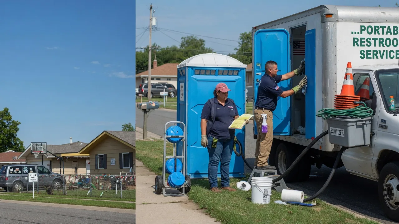 Portable Toilet Rental in Valley Falls, KS near me